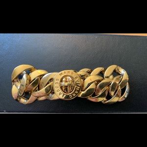Marc by Marc Jacobs Katie logo bracelet gold tone